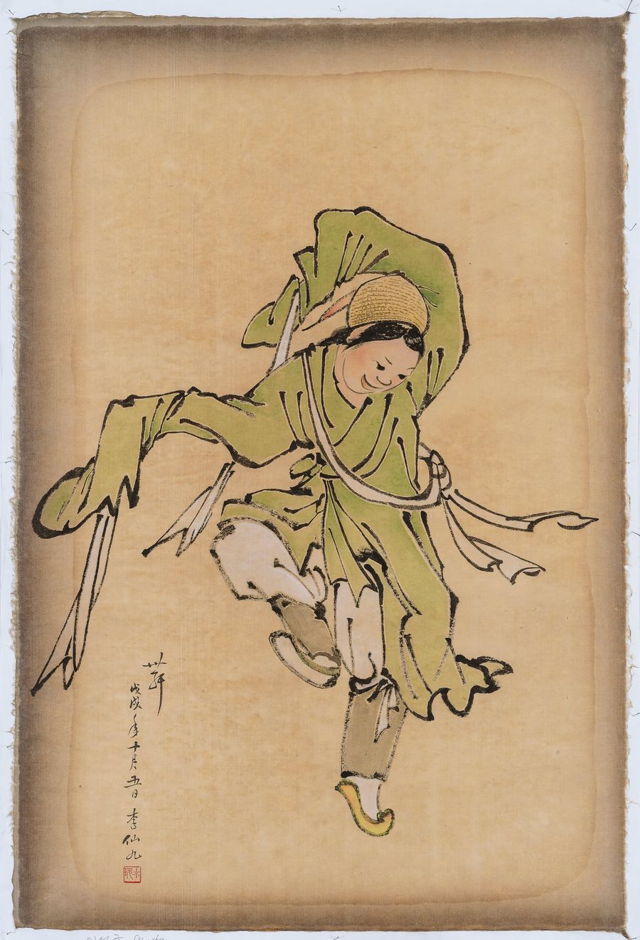 신선도 — 이선구 작품
