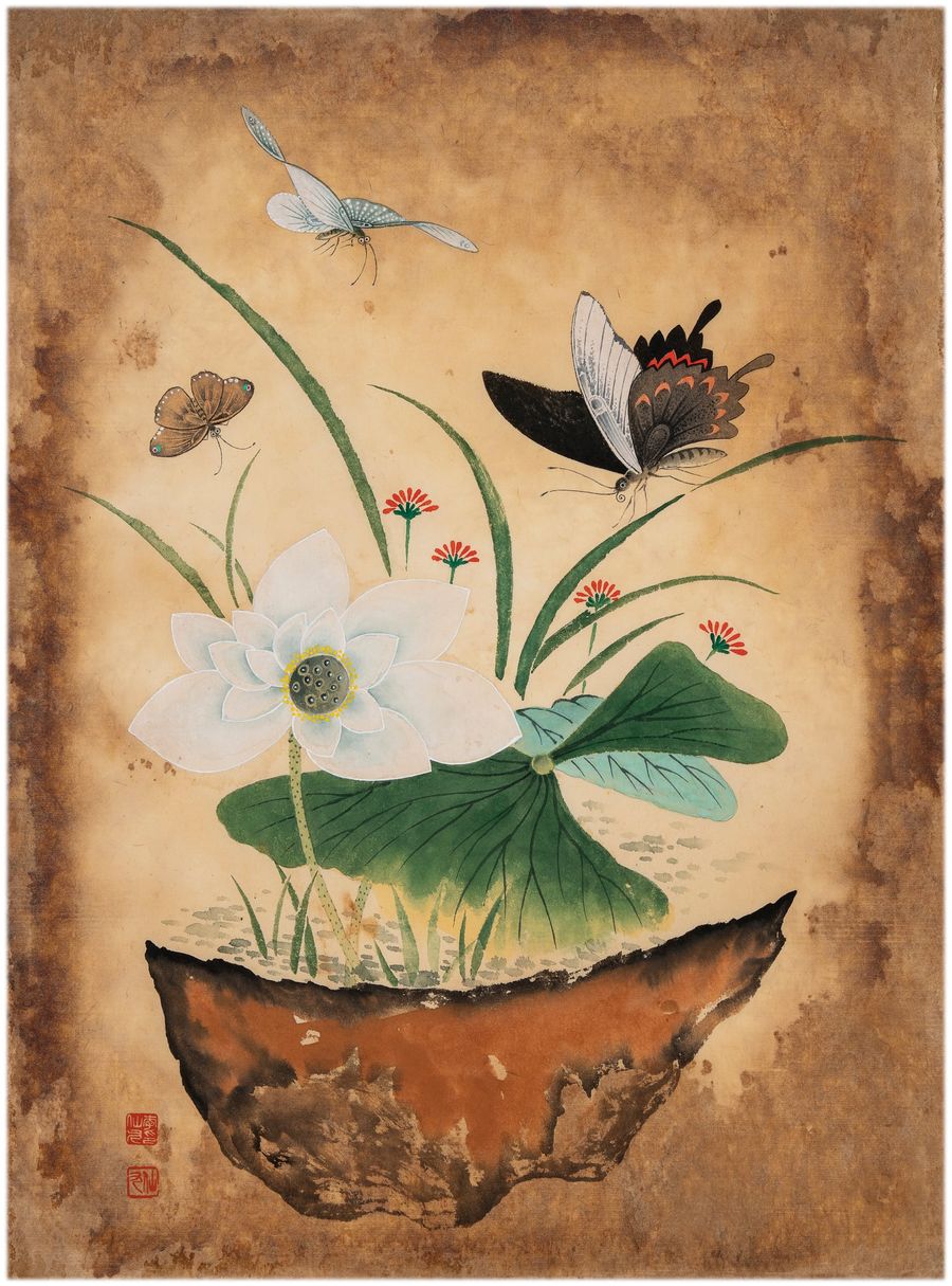 연화도 — 이선구 작품