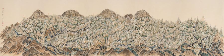 금강산도 열 폭 — 이영숙 작품