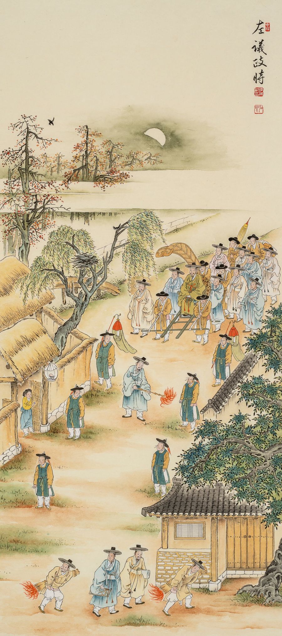풍속도 — 이영숙 작품