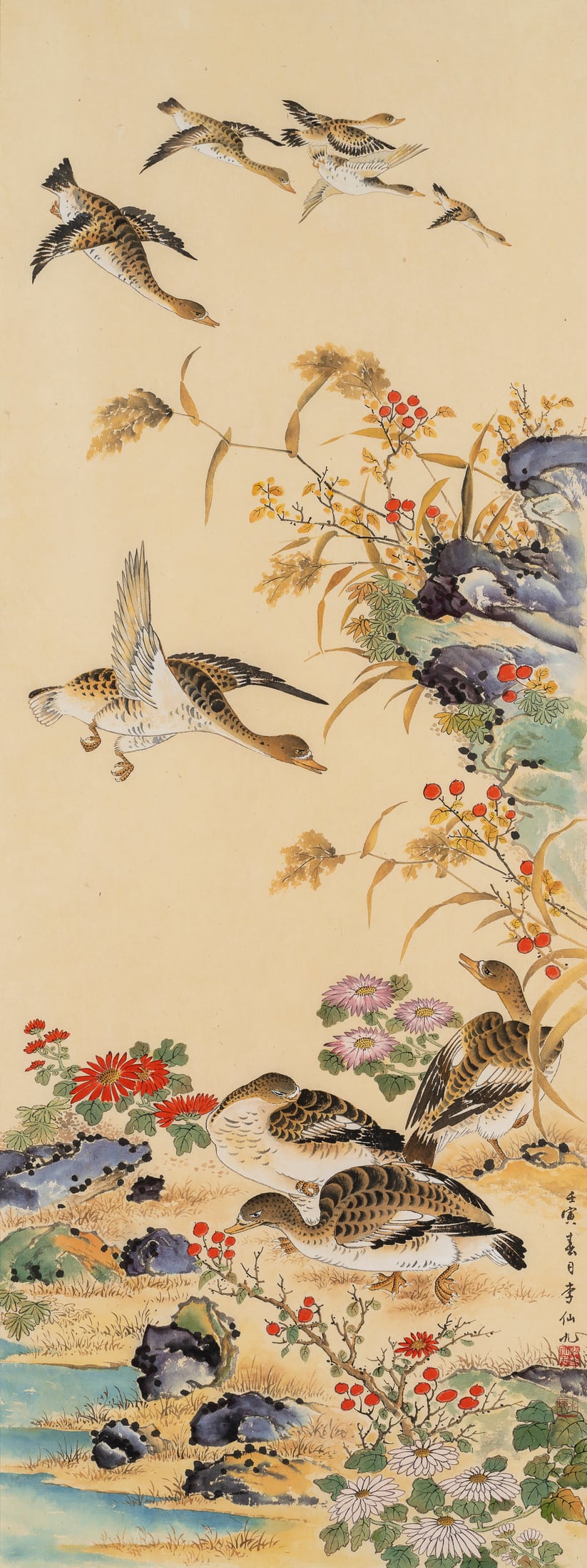 화조도 — 이선구 작품